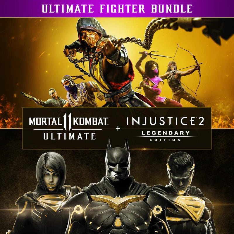 Pacote Mortal Kombat 11 Ultimate + Injustice 2 Edição Lendária - Next Games